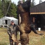 Roman and his beautiful Newfoundland moose.